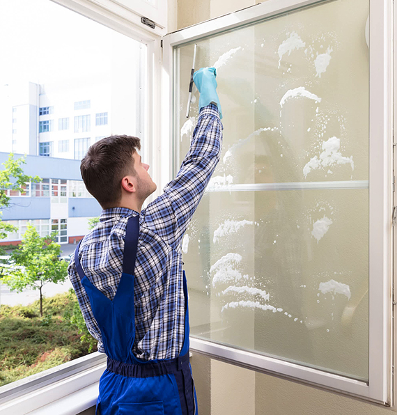 Limpieza de fachadas y cristales